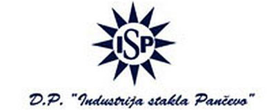 Industrija stakla Pančevo logo