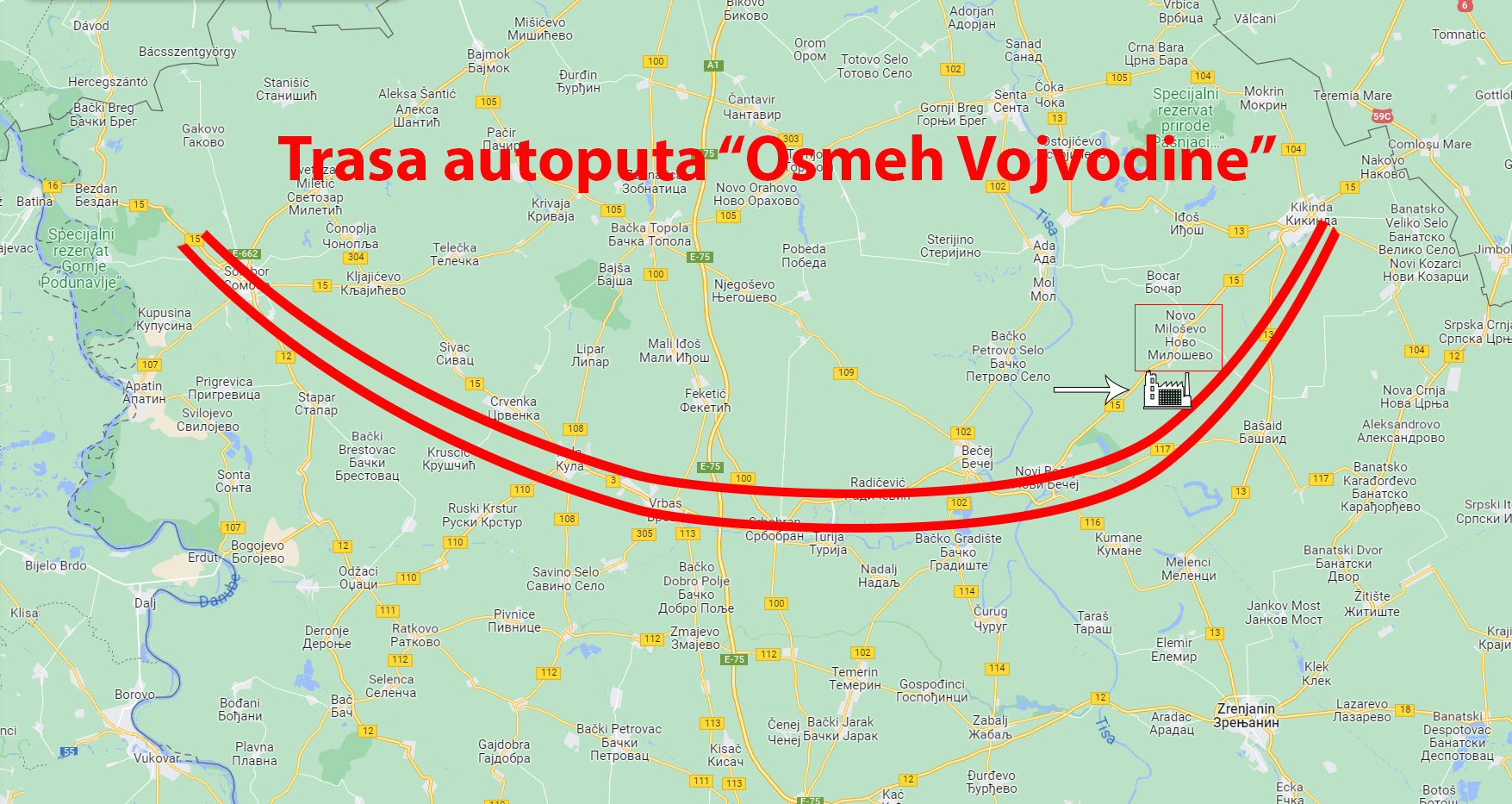 Autoput Osmeh Vojvodine